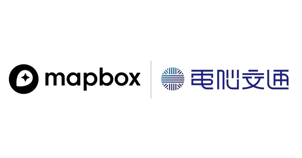 電脳交通とMapboxのロゴ