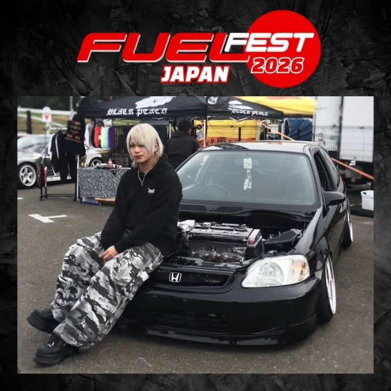 FUEL FEST JAPAN 2026 たくみ社長とホンダシビック
