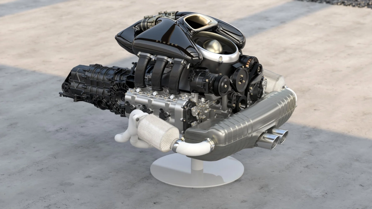 高性能な自動車エンジンとトランスミッションの組み立て品