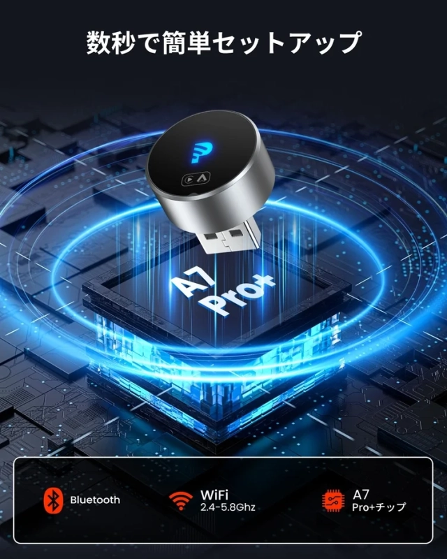 簡単セットアップ、チップ