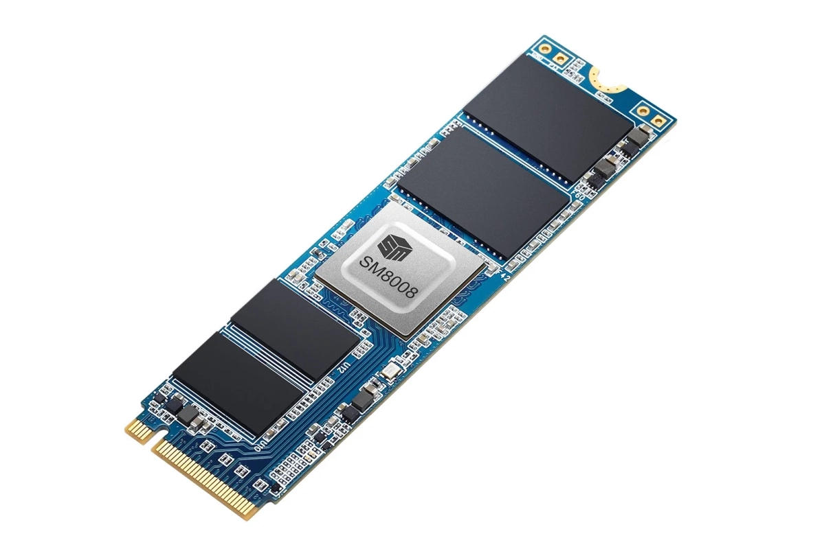 SM8008を搭載したM.2 SSDモジュール