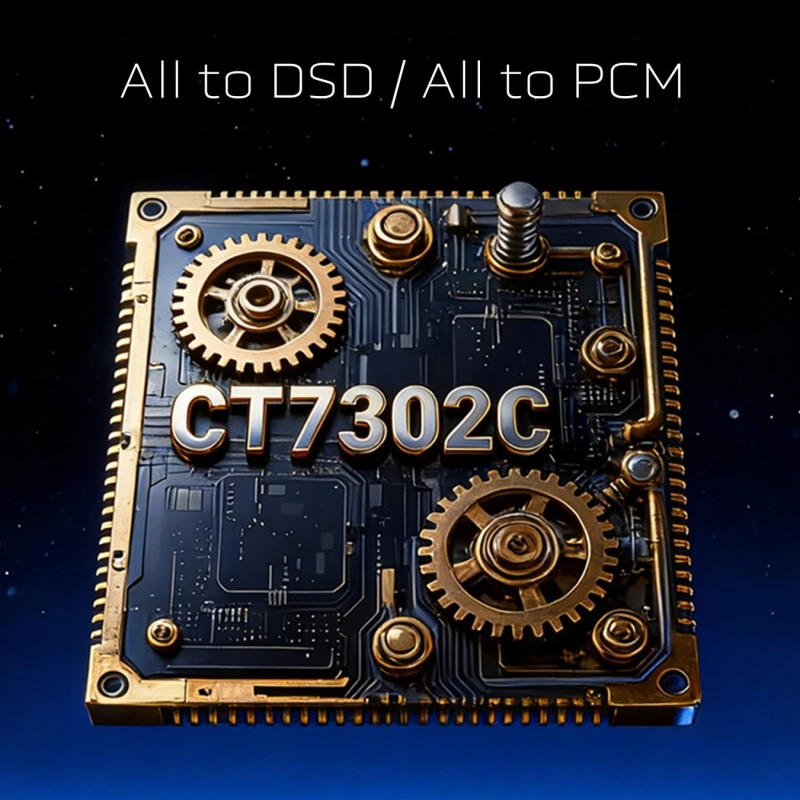 CT7302C chip with All to DSD / All to PCM