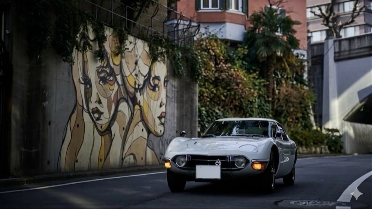 トヨタ2000GTのクラシックカー