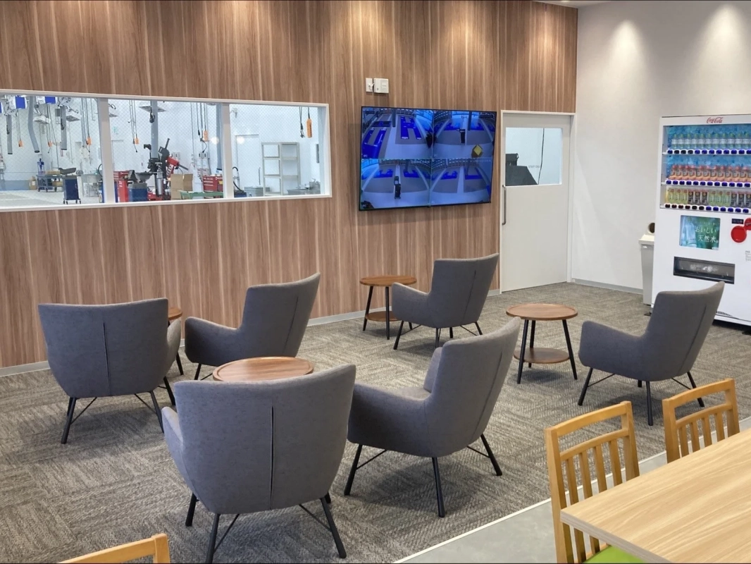 ネクステージの待合スペース