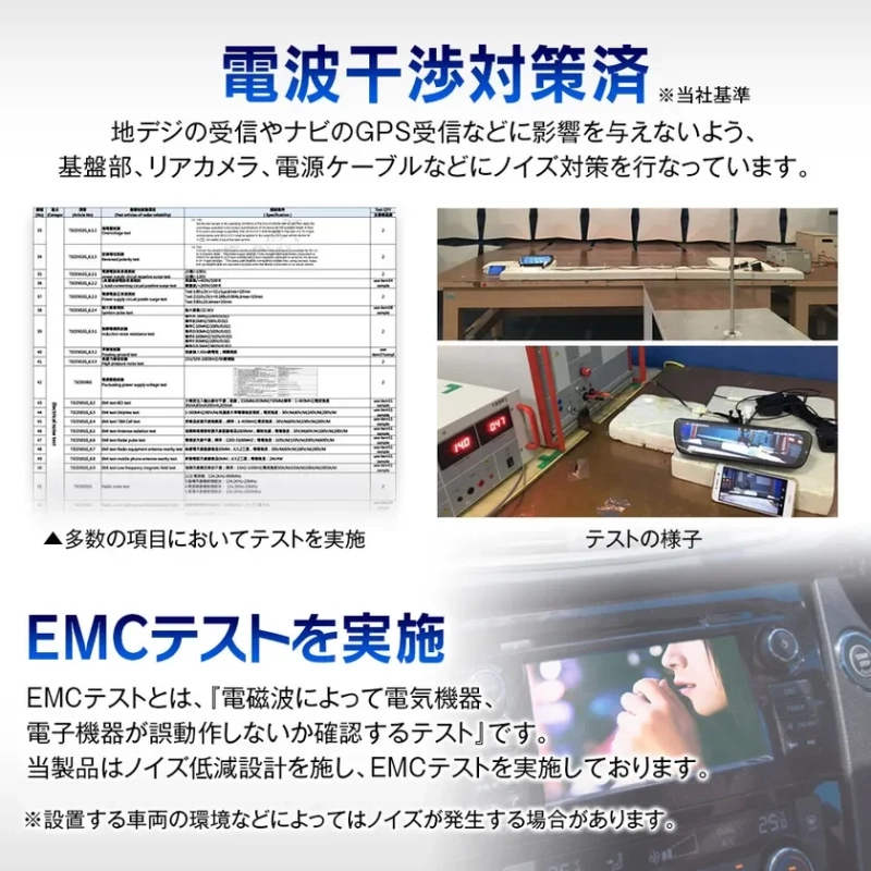 電波干渉対策済