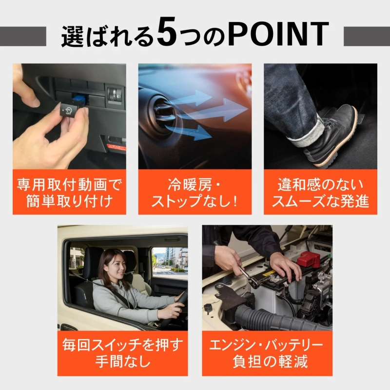 選ばれる5つのPOINT