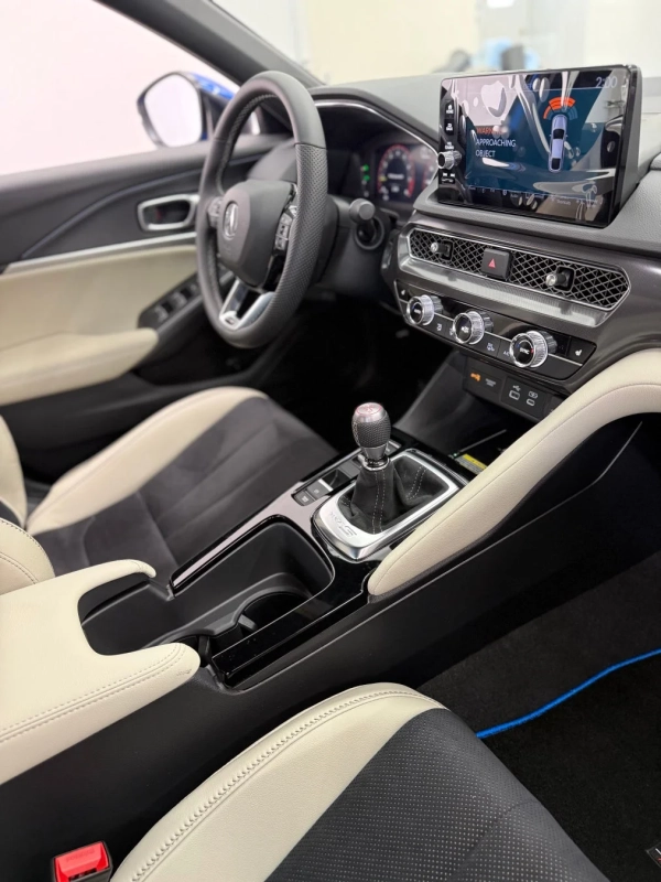 インテグラ タイプSの車内