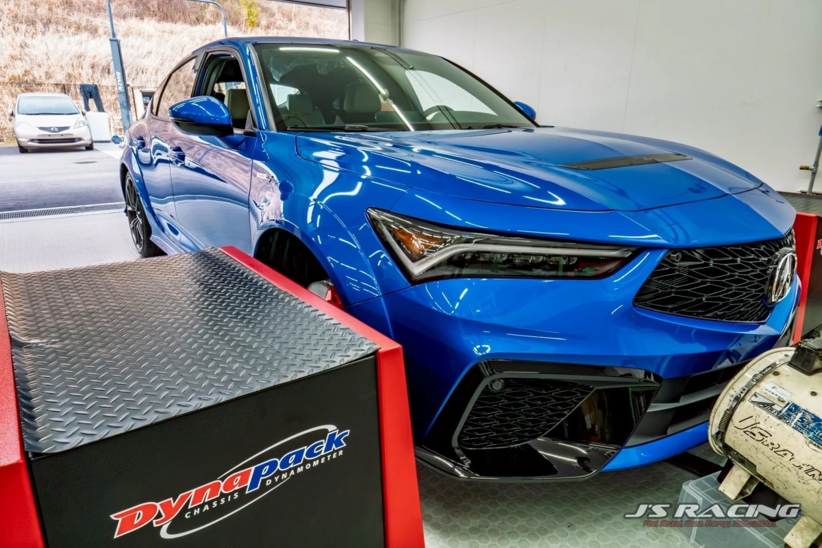 DynaPackシャーシダイナモメーターでの性能テスト