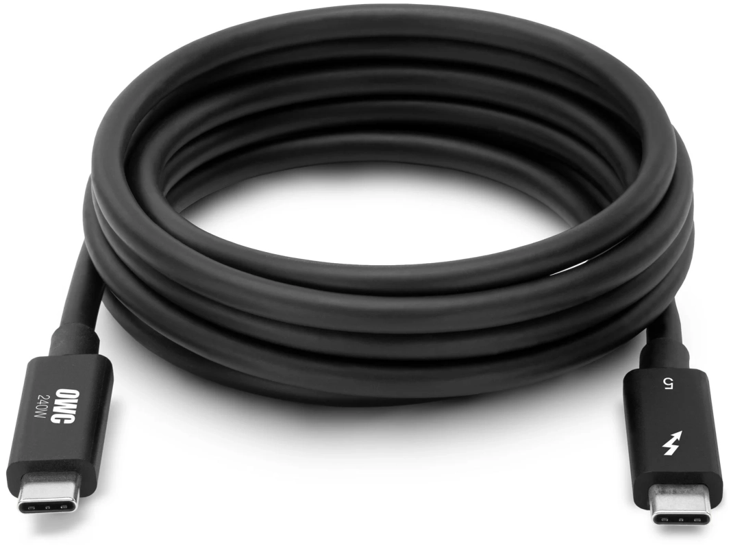 OWC Thunderbolt 5（USB-C）ケーブル