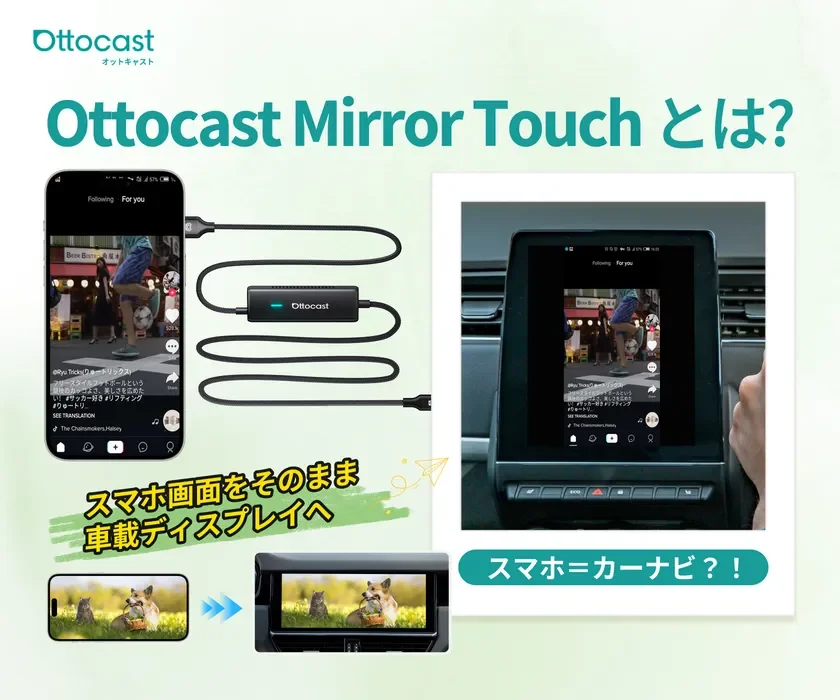 「Mirror Touch」機能紹介(ミラーリング&操作イメージ)