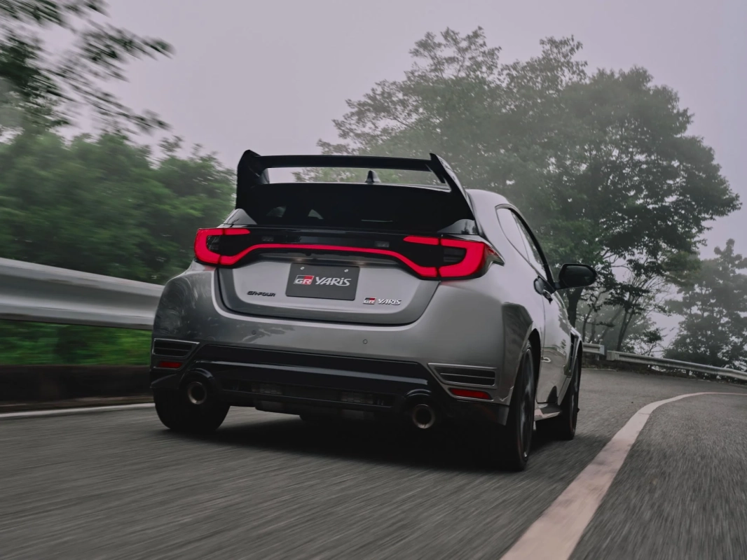 GRヤリス Aero performance packageの走行