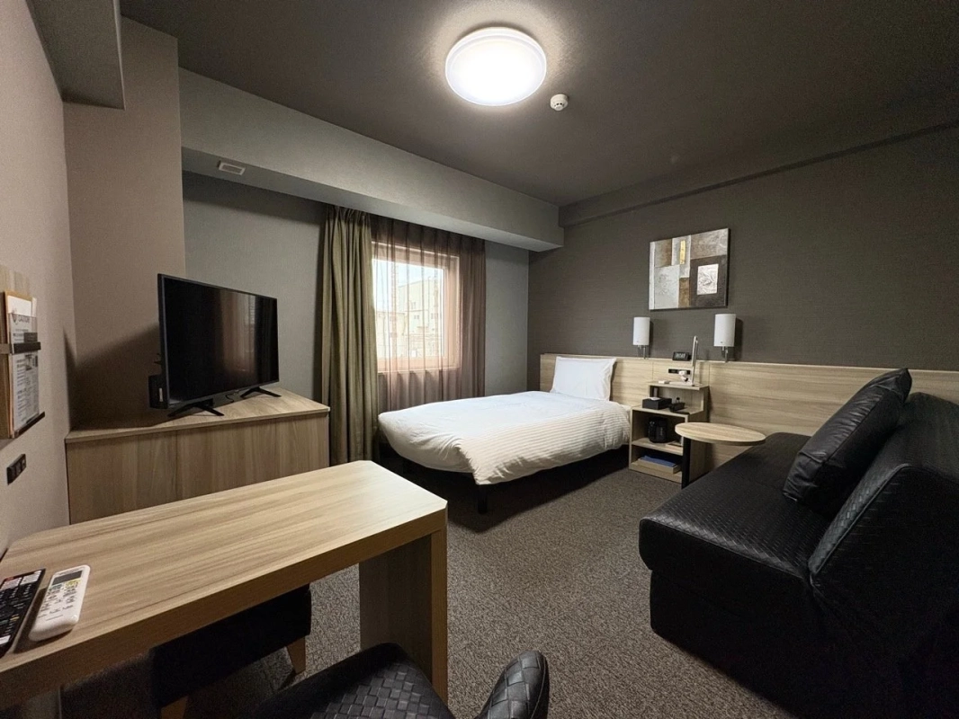 シングルベッドの客室