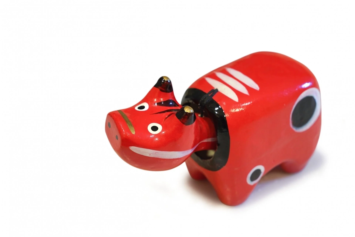 赤べこの郷土玩具