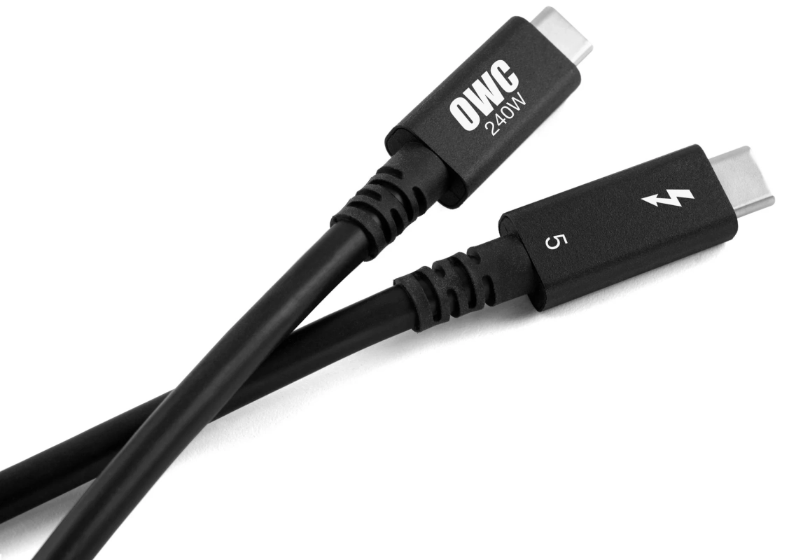 OWC Thunderbolt 5（USB-C）ケーブル