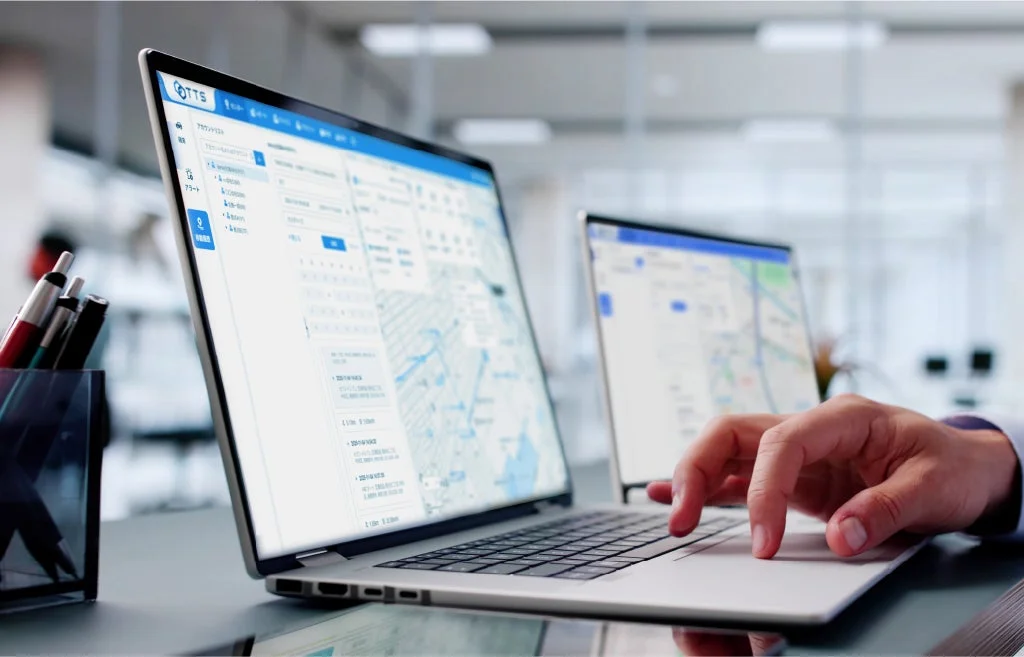 位置管理ソフト「TTSプラットフォーム」