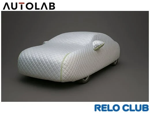 カーカバーで覆われた車