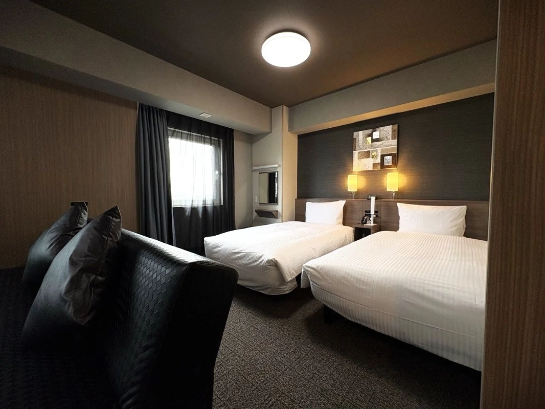 ツインベッドの客室