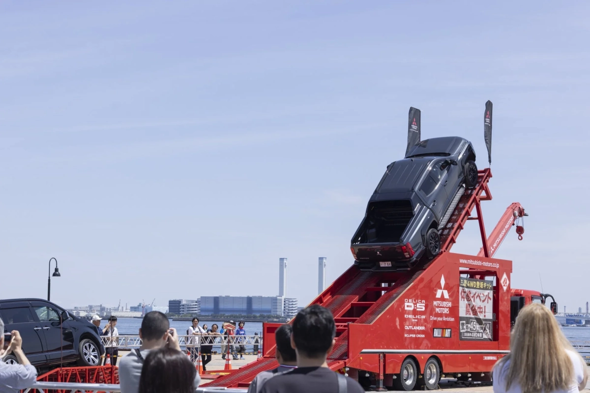 三菱自動車の4WD体験イベント