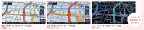 地図デザイン比較