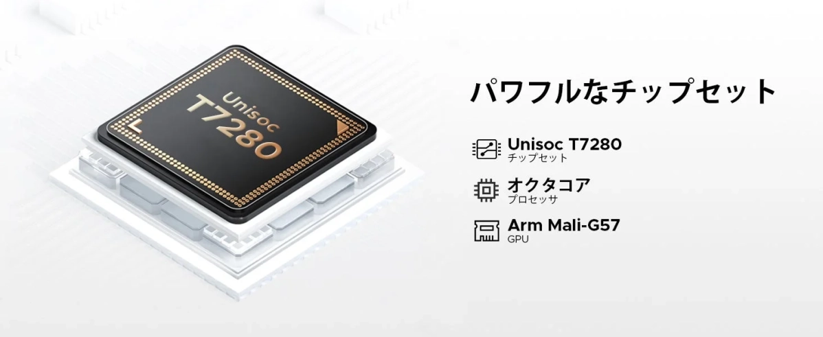 UNISOC T7280 チップセット