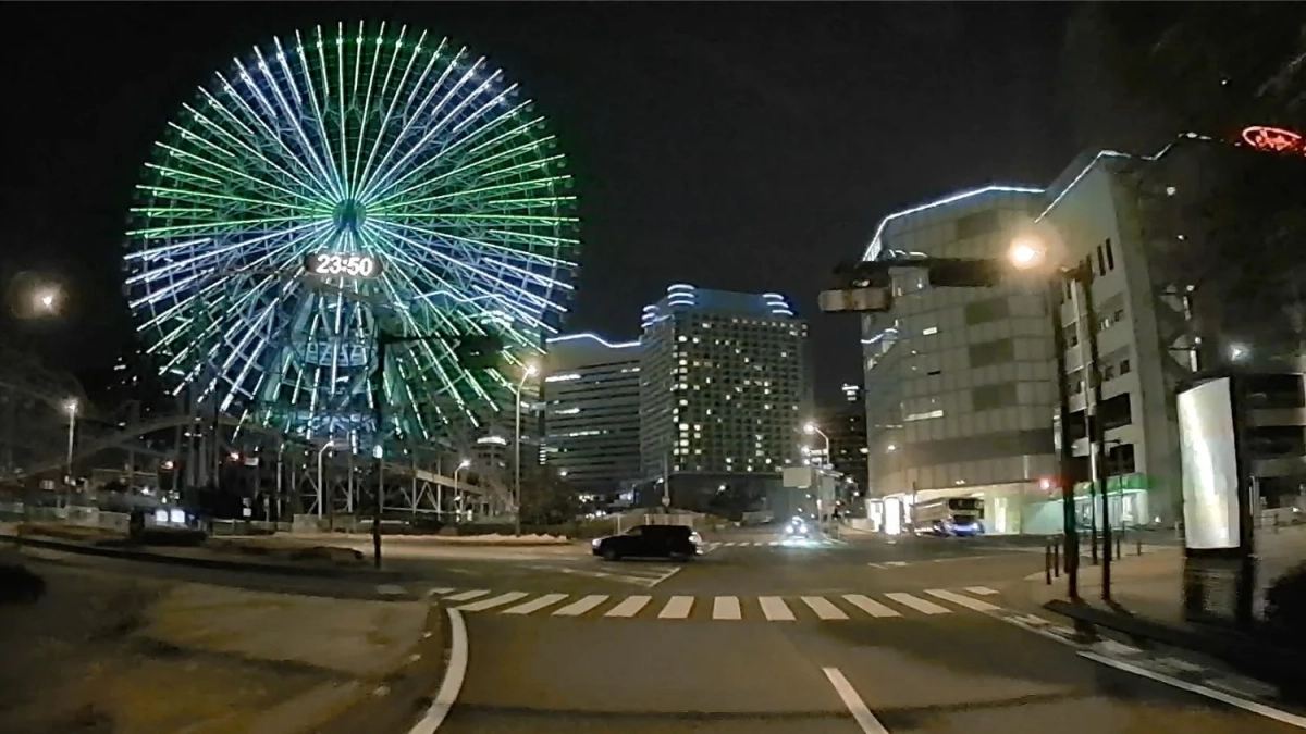 夜間の高画質カメラのイメージ