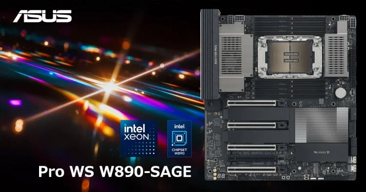 ASUS Pro WS W890-SAGE マザーボード