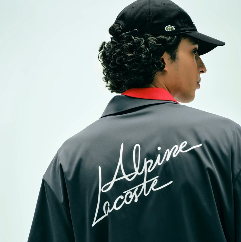 Alpine Lacoste カプセルコレクション 男性モデル