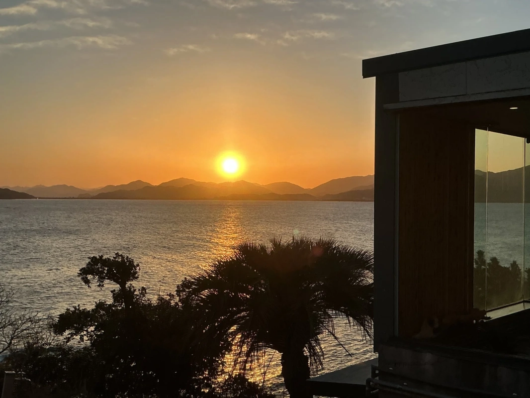 夕日画像