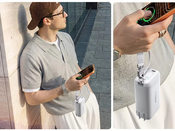 ストラップで持ち運び