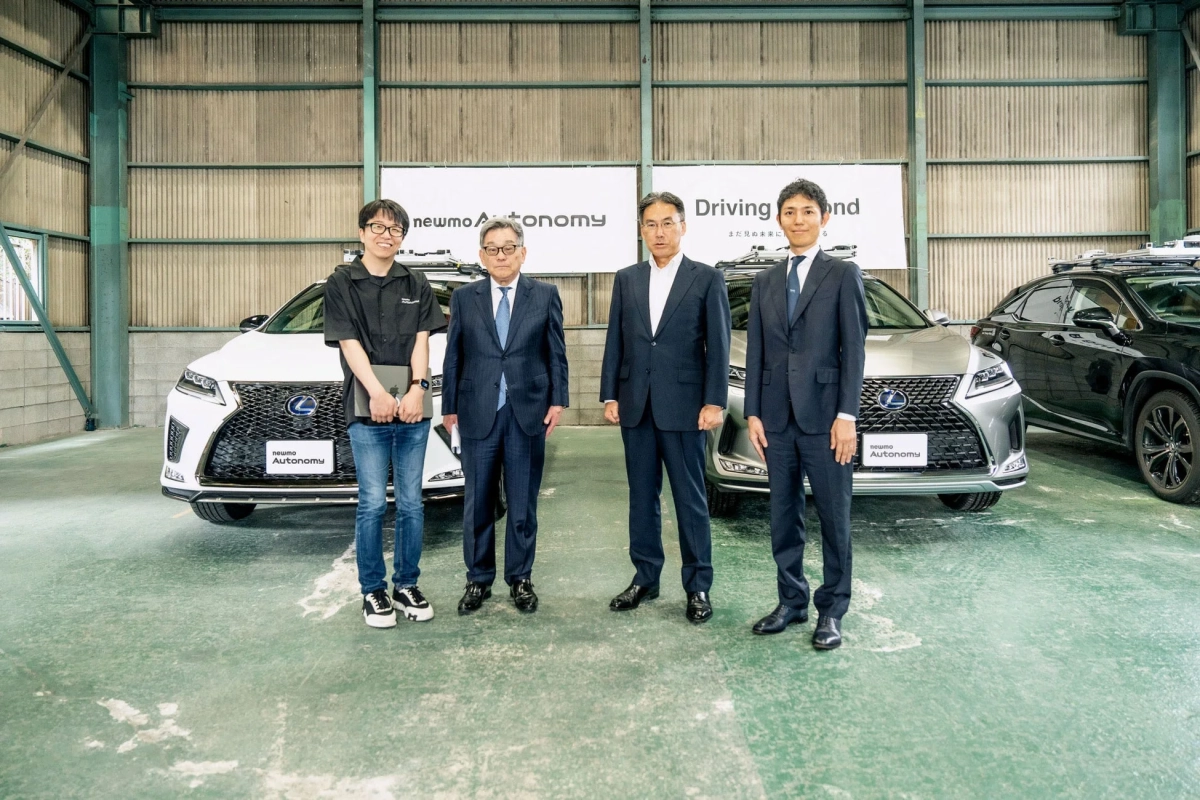 イベント来賓と車両