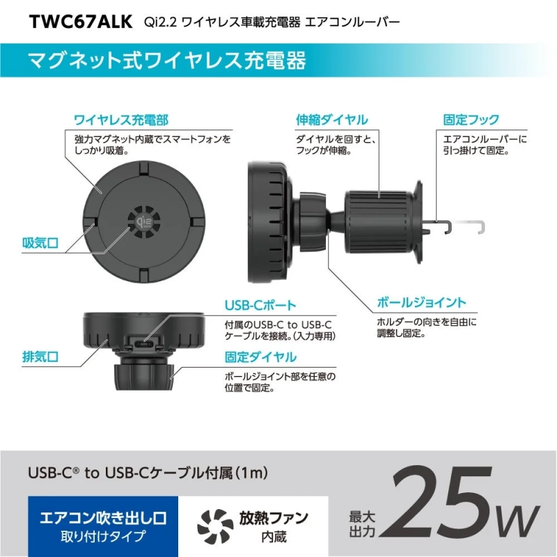 TWC67ALK エアコンルーバータイプ 製品詳細