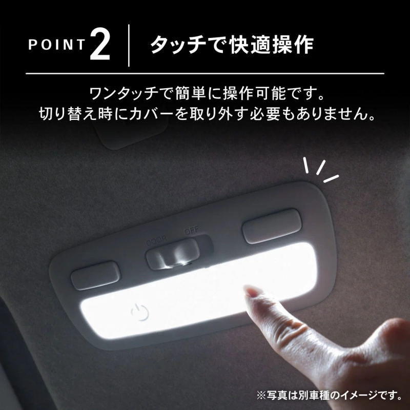 POINT2 タッチで快適操作
