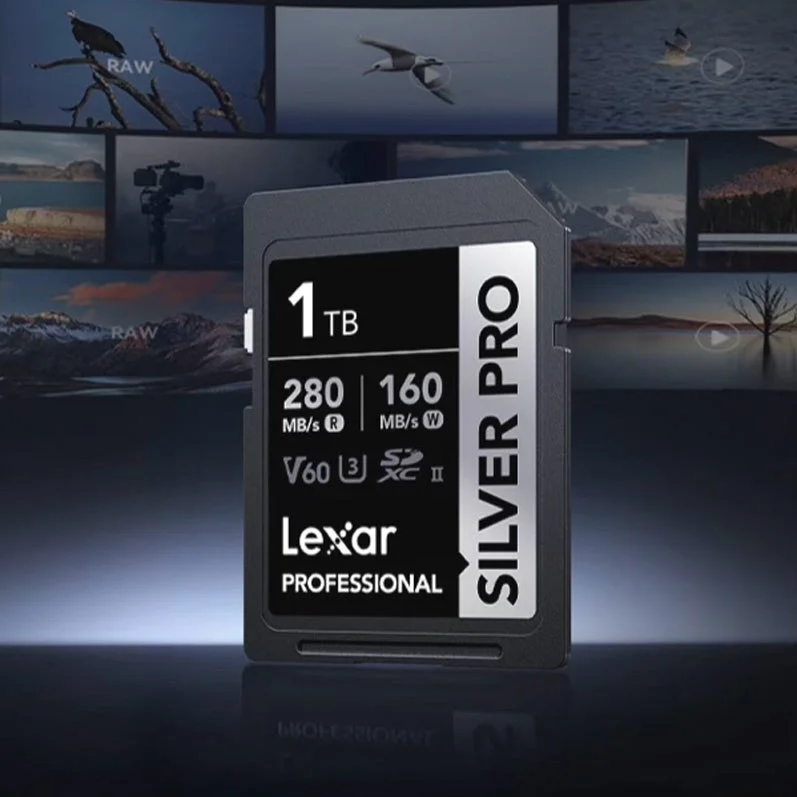 Lexar PROFESSIONAL SILVER PRO 1TB SDXC IIメモリーカード
