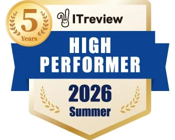 ITreview HIGH PERFORMER 2026 Summer
