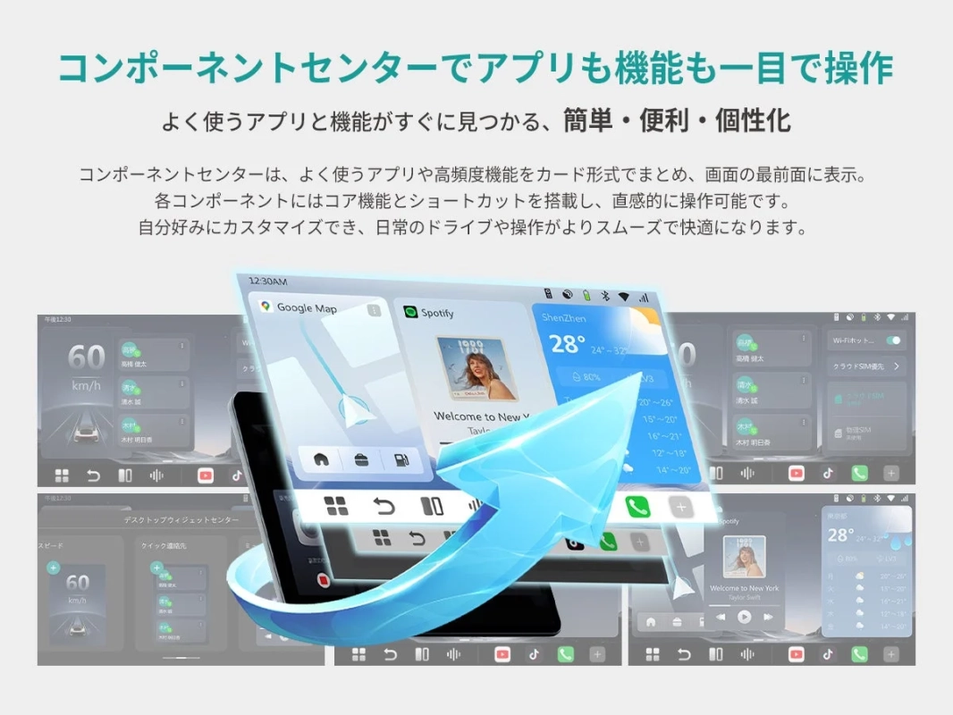 コンポーネントセンターの画像だが、キャンペーンのセクションに配置されているため、キャンペーンの視覚的な要素として使用する