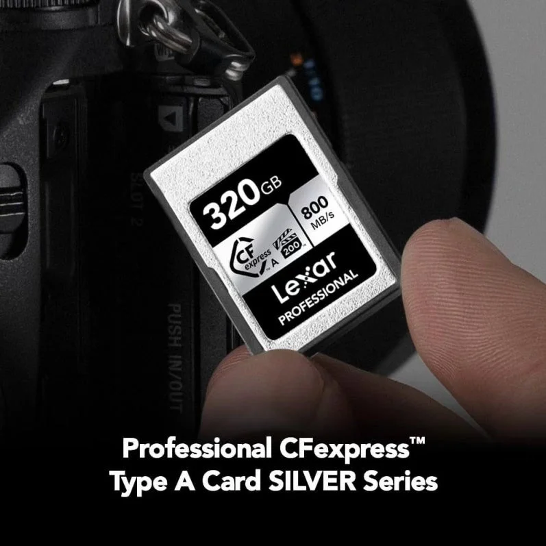 Lexar Professional CFexpress Type A 320GB SILVER Seriesメモリーカード
