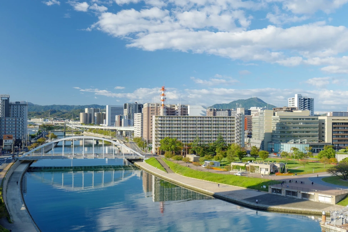都市の川と橋