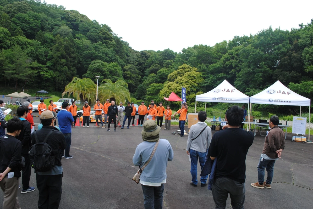 JAFイベントの参加者たち