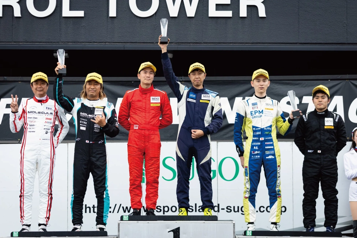 Race7 MINI CPSクラス優勝者表彰